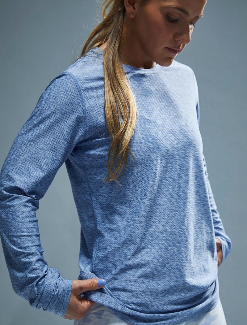 Blue Tyr Airtec™ Long Sleeve Women's T-Shirt | US-FQYT24865