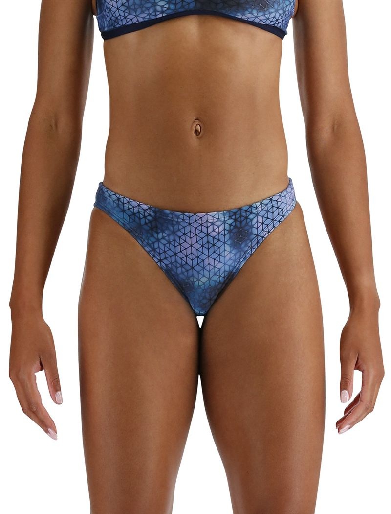 Blue Tyr Durafast Elite® Classic Mini Starhex Women\'s Bikini Bottom | US-ZEJG40917