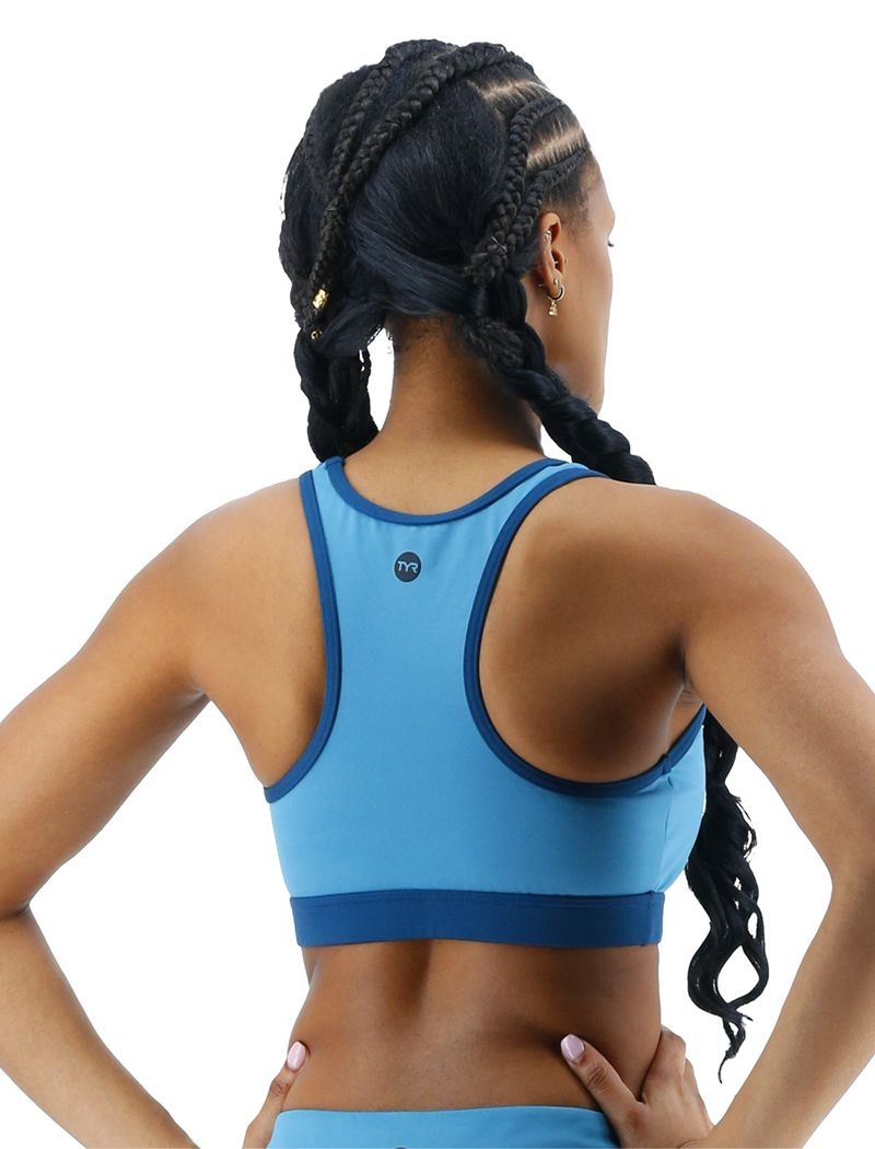 Blue Tyr Durafast Elite® Lyn Racerback Women's Sports Bra | US-BLCJ91452