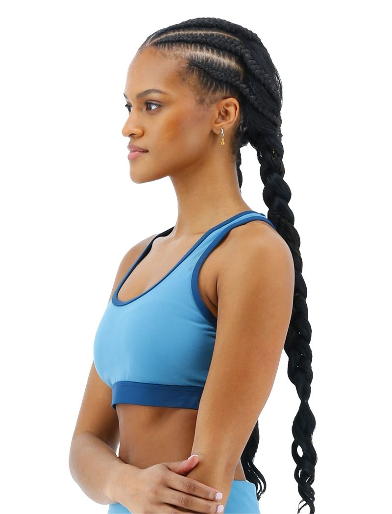 Blue Tyr Durafast Elite® Lyn Racerback Women's Sports Bra | US-BLCJ91452