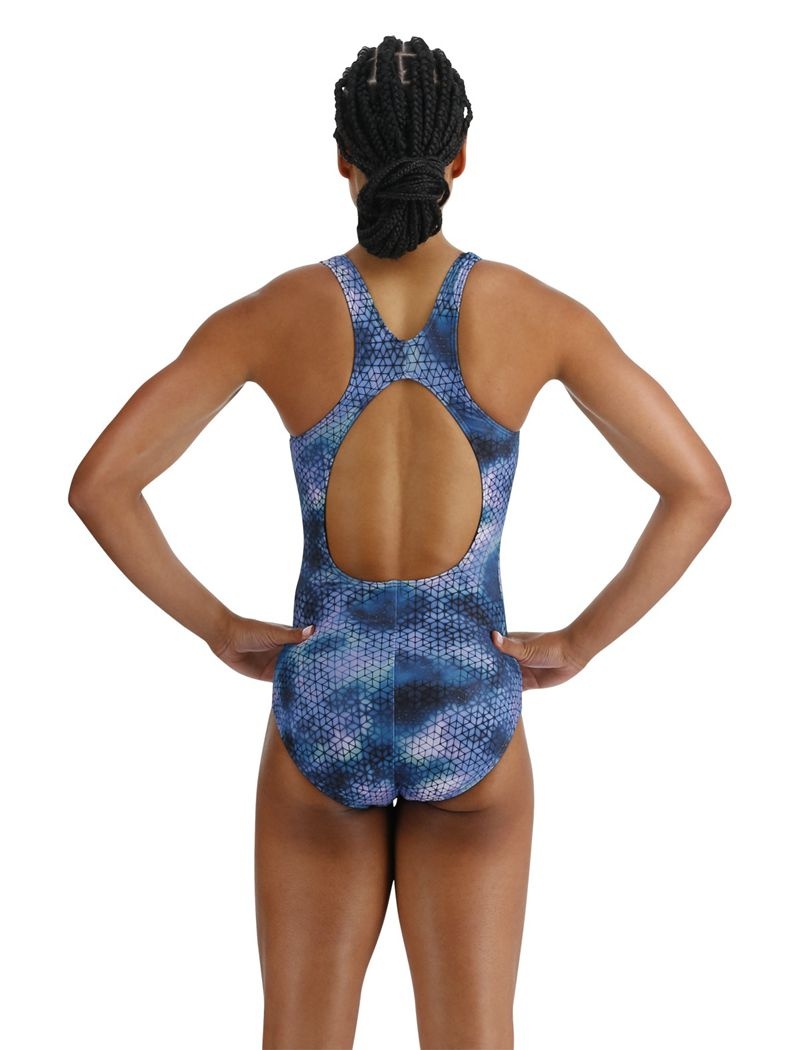 Blue Tyr Durafast Elite® Max Splice Controlfit Starhex Women's Swimsuit | US-DQUK28537