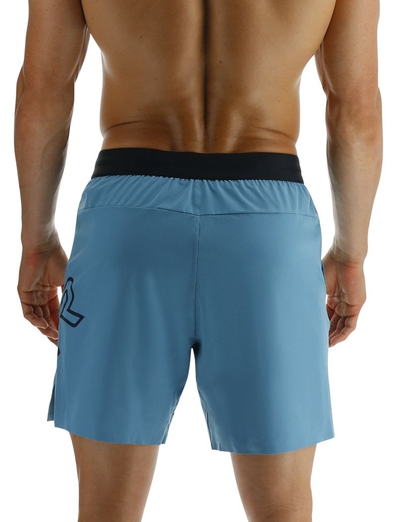 Blue Tyr Hydrosphere™ Unlined 7 Unbroken Big Logo Men's Shorts | US-WKFM94026