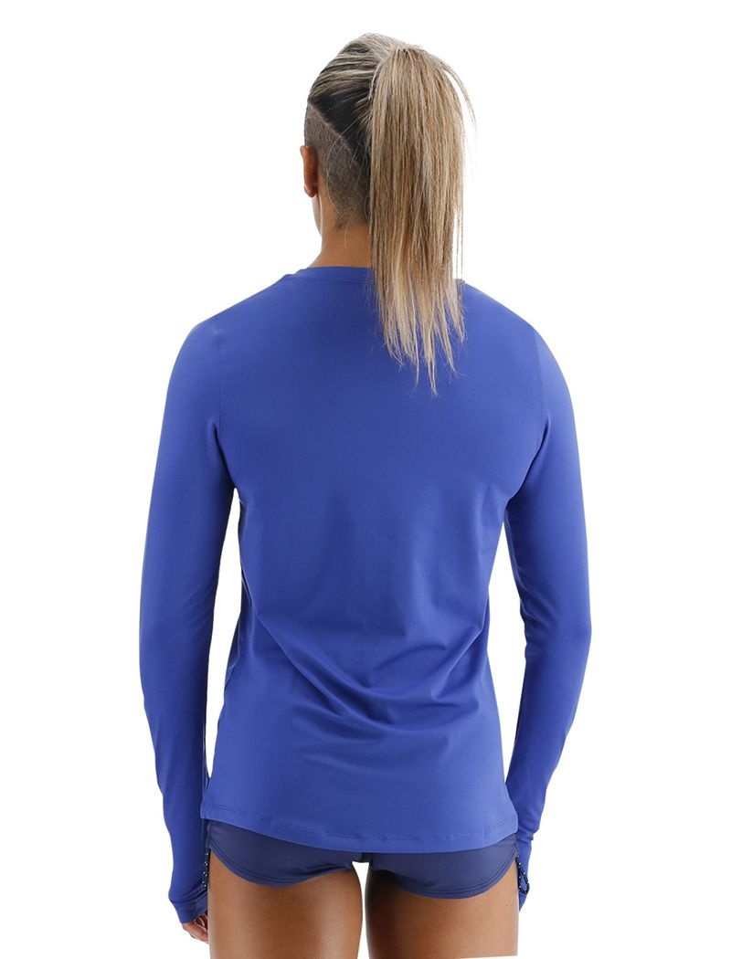 Blue Tyr Sundefense Long Sleeve Women's Shirts | US-GTCO70483