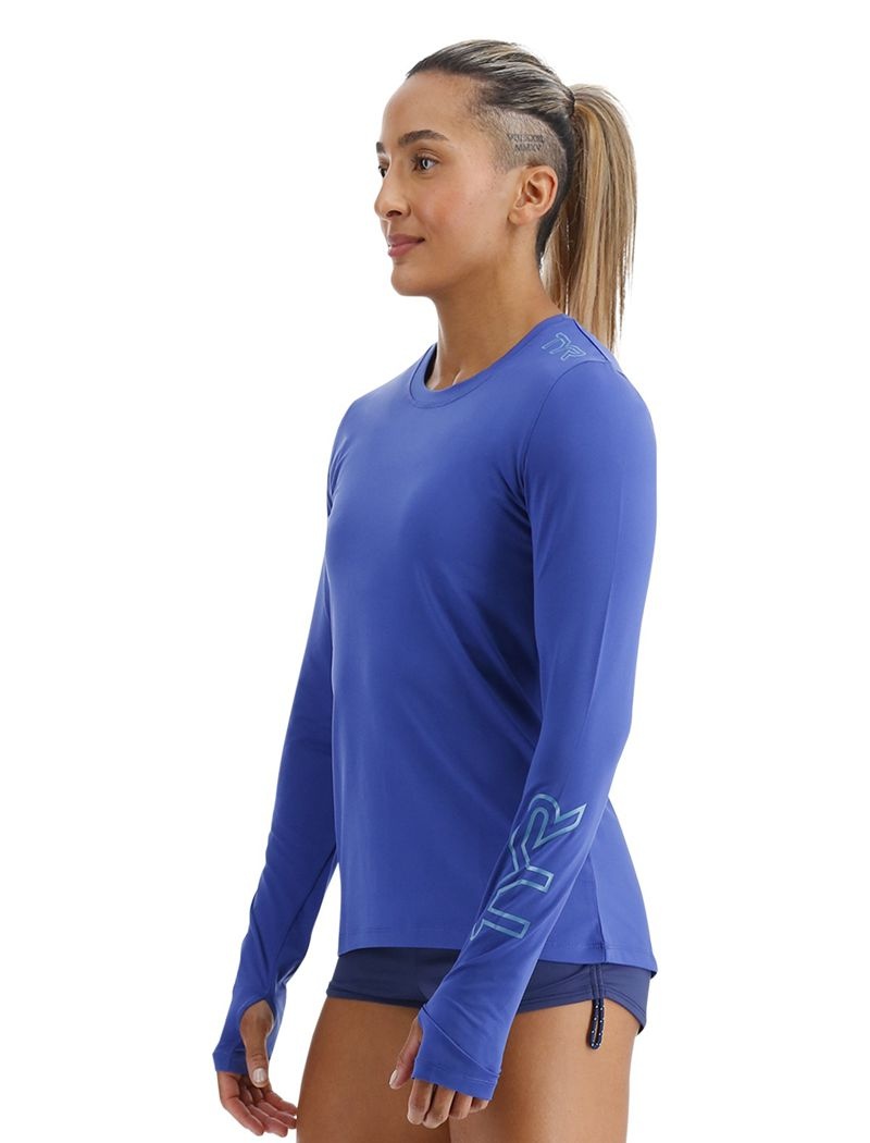 Blue Tyr Sundefense Long Sleeve Women's Shirts | US-GTCO70483