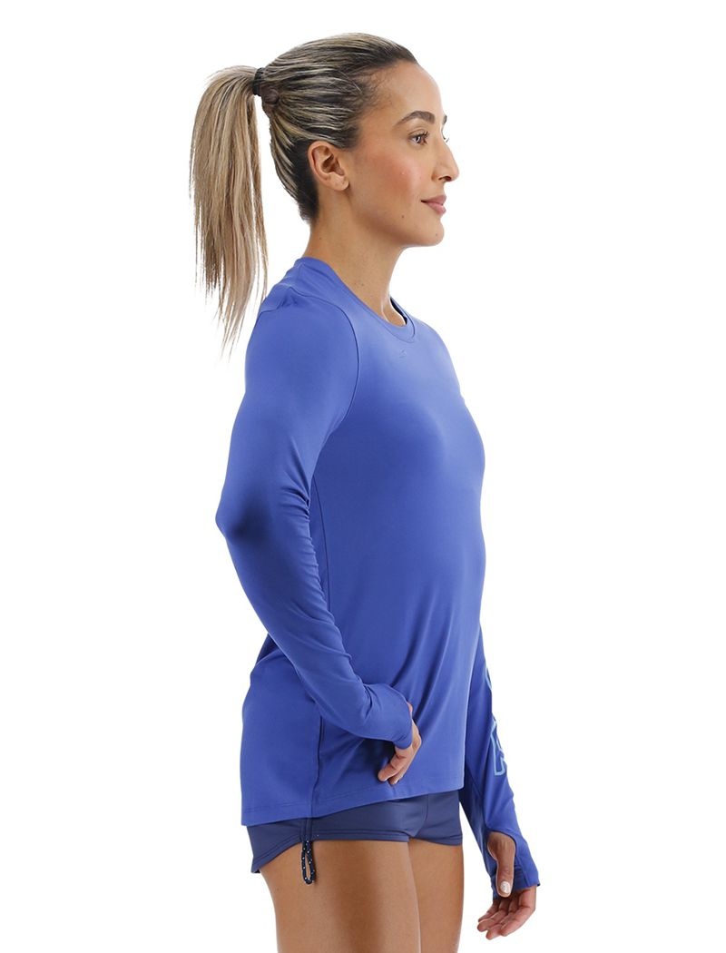 Blue Tyr Sundefense Long Sleeve Women's Shirts | US-GTCO70483