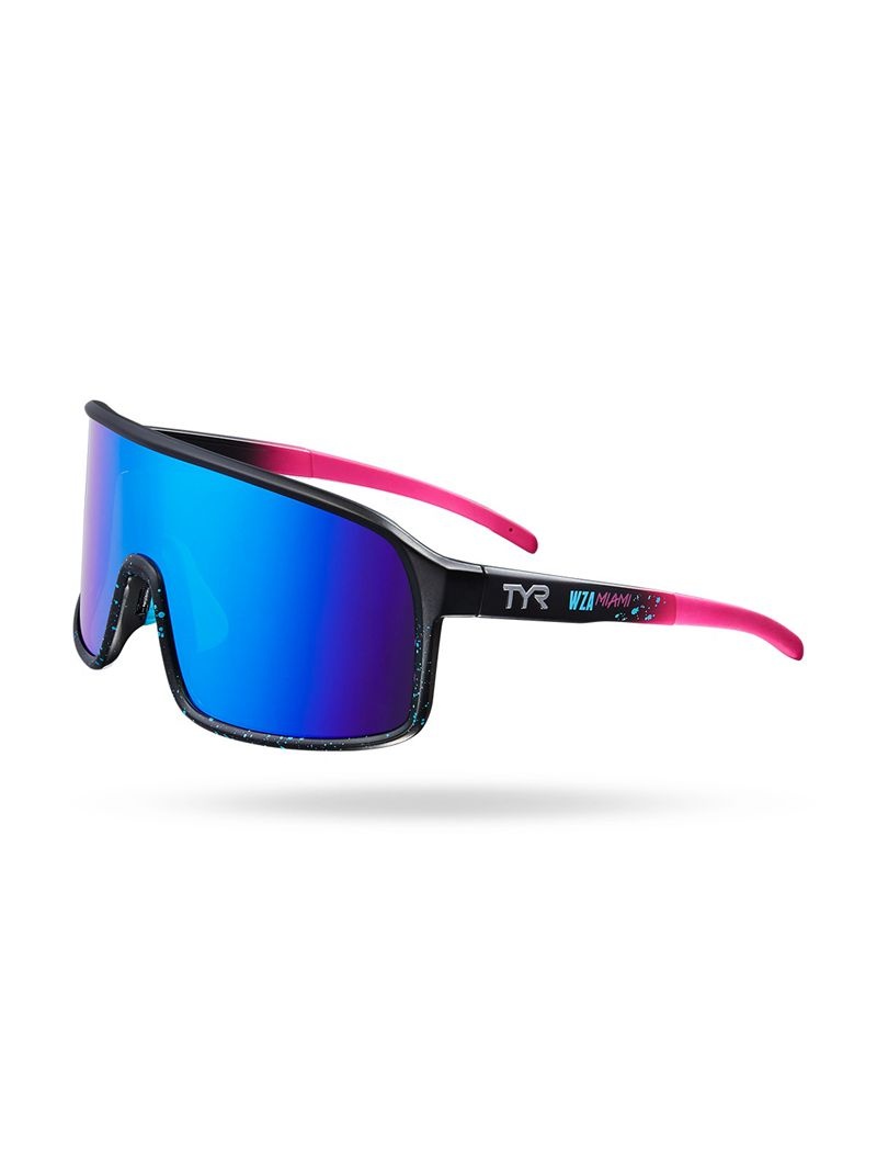 Blue / Black Tyr Viejo Hts - Limted Edition Wodapalooza Women\'s Sunglasses | US-WYVT03728