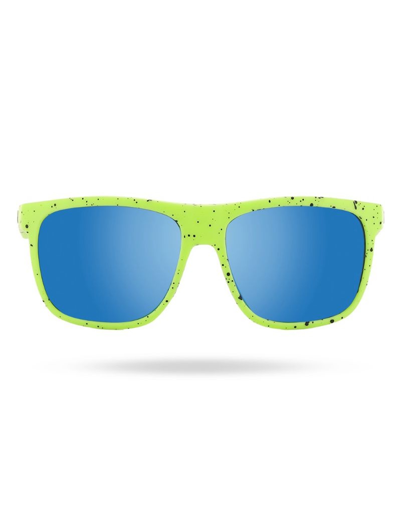 Blue / Green Tyr Apollo Hts Polarized - Limited Edition Women's Sunglasses | US-SVRK40961