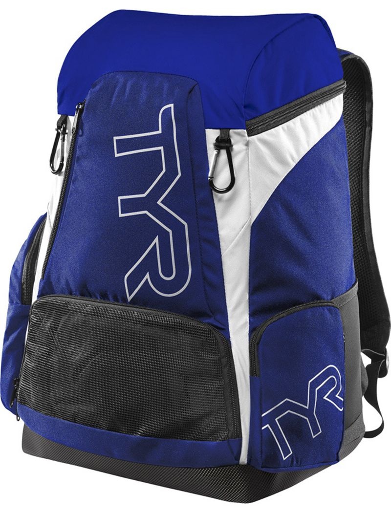 Blue / White Tyr Alliance 45l Men\'s Backpack | US-OCNL24358