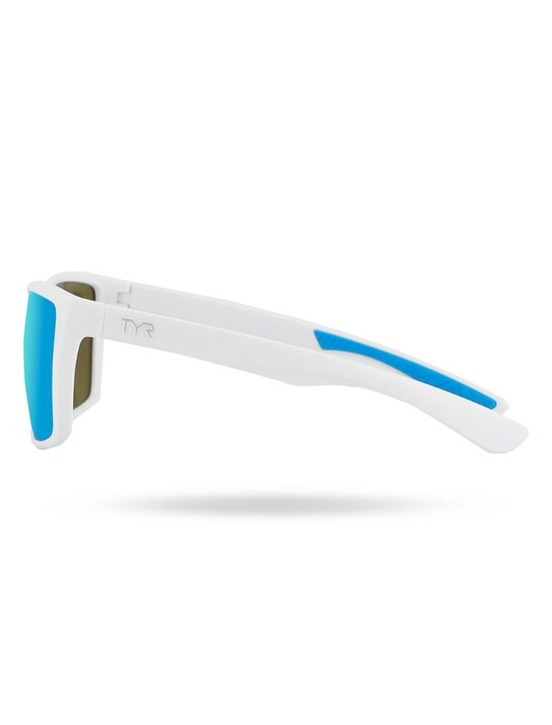 Blue / White Tyr Ventura Hts Women's Sunglasses | US-VNDZ70236