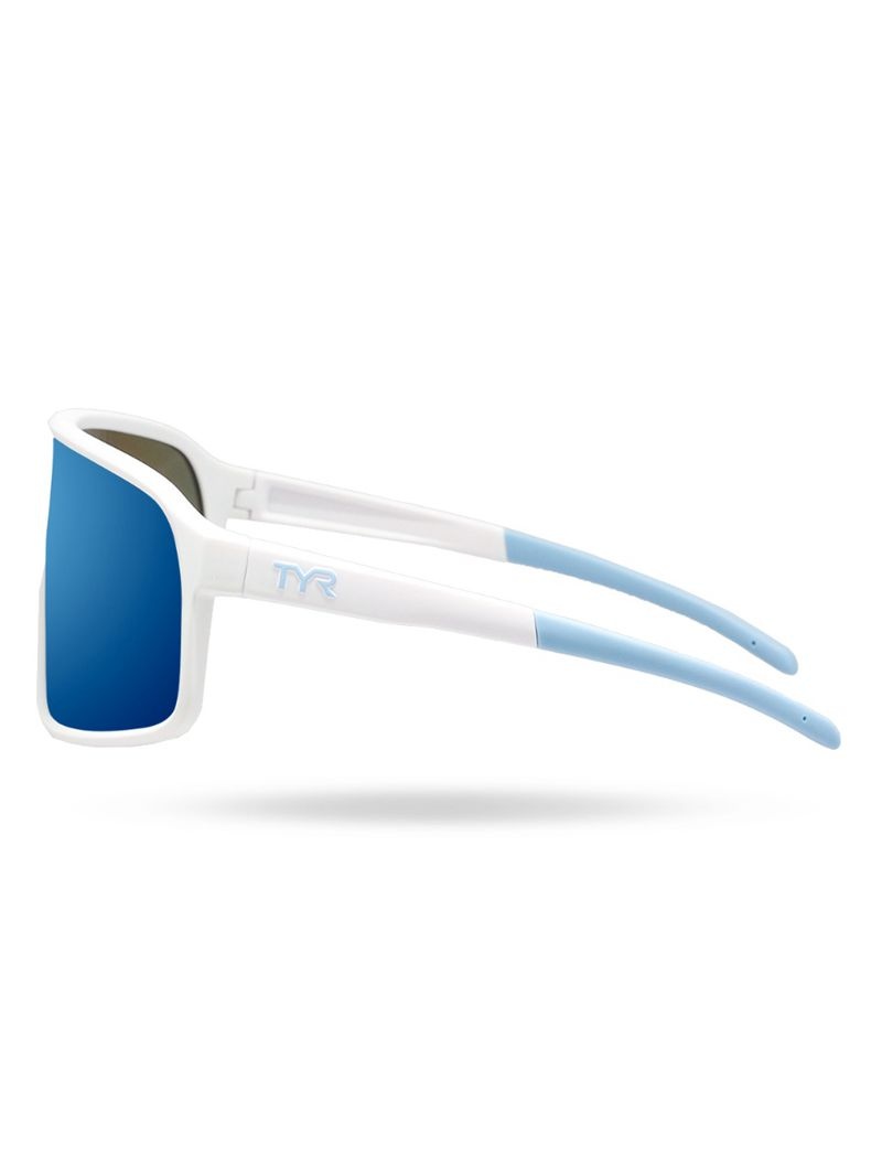 Blue / White Tyr Viejo Hts Women's Sunglasses | US-GEUX72408