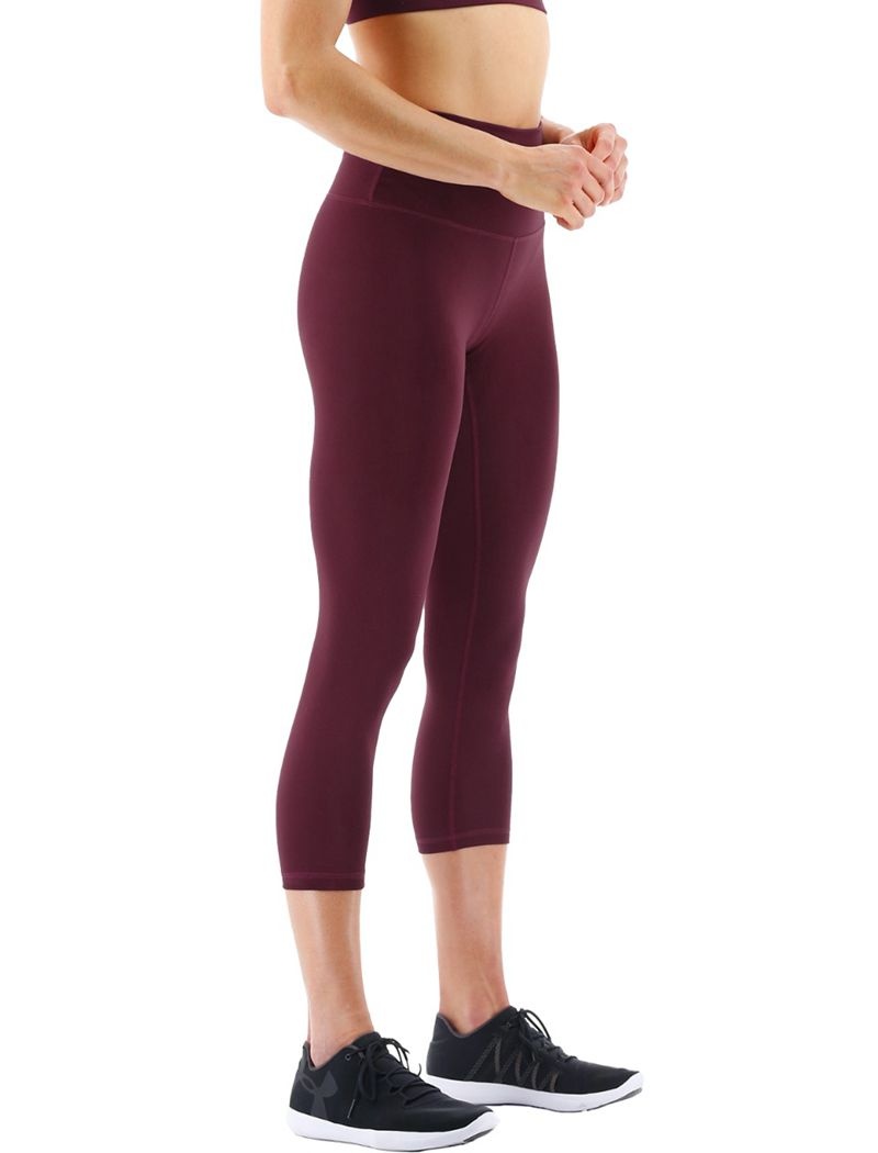 Burgundy Tyr Base Kinetic™ High-rise 21 Women's Leggings | US-MRBA32106