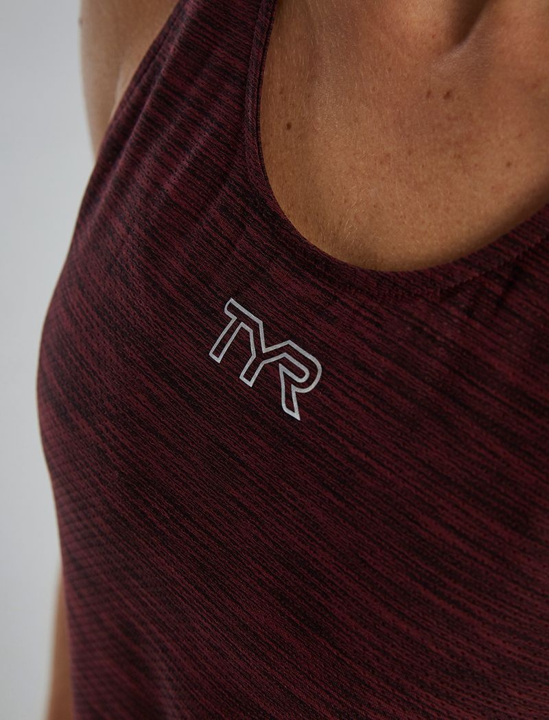 Dark Burgundy Tyr Airtec™ Women's Tanks | US-UGYJ96814