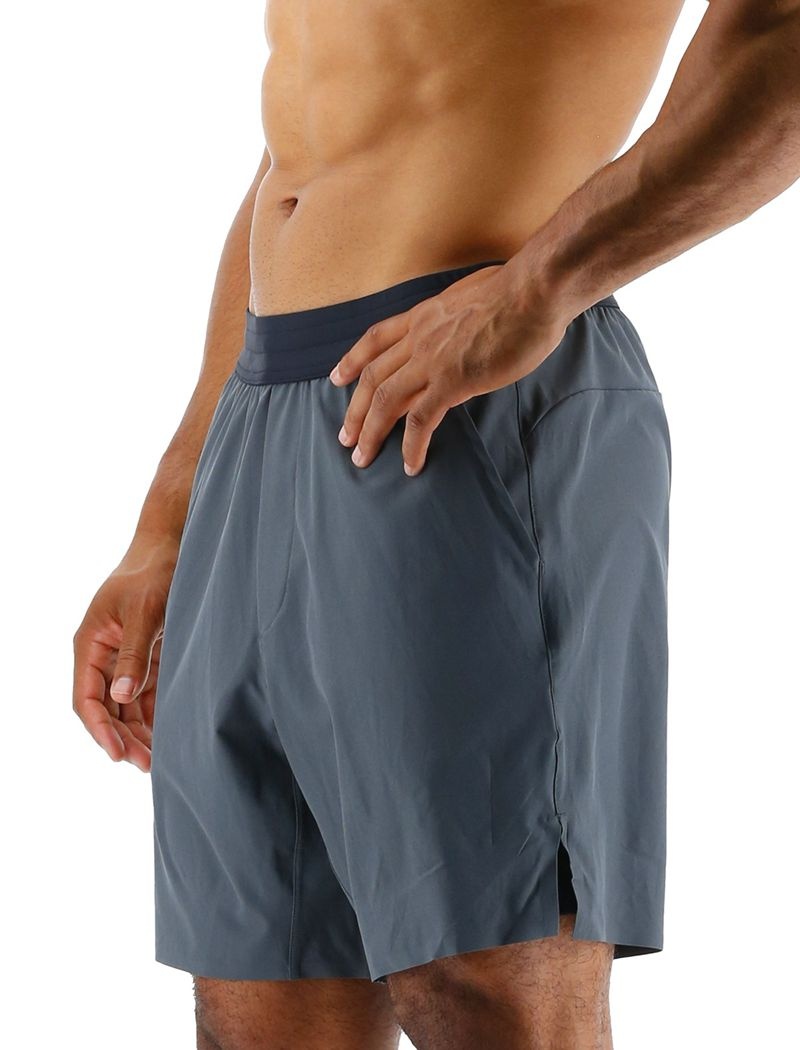 Dark Grey Tyr Hydrosphere™ Lined 7 Unbroken Men's Shorts | US-RBIJ62358