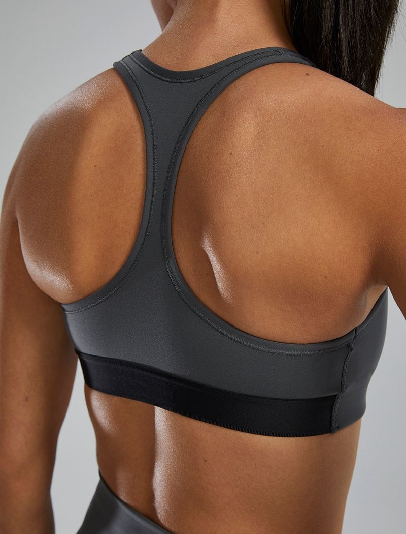 Dark Grey Tyr Joule Elite™ Classic Women's Sports Bra | US-XPKU63857