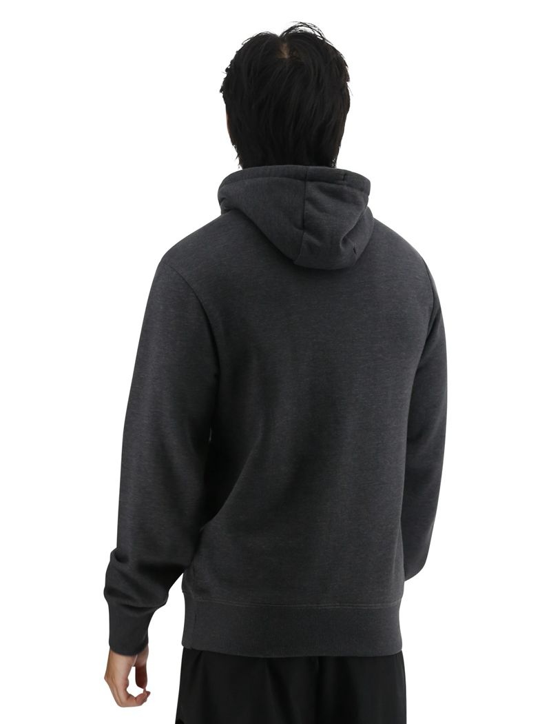 Dark Grey Tyr Ultrasoft Big Logo Tech Men's Hoodie | US-CAFM95432