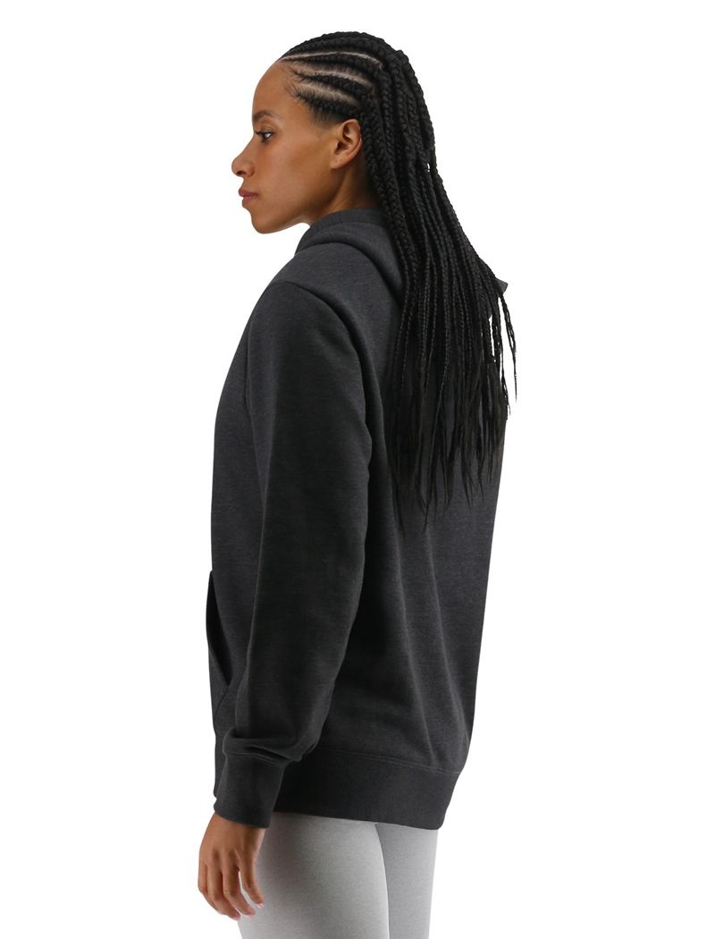 Dark Grey Tyr Ultrasoft Big Logo Tech Women's Hoodie | US-LDXU85149