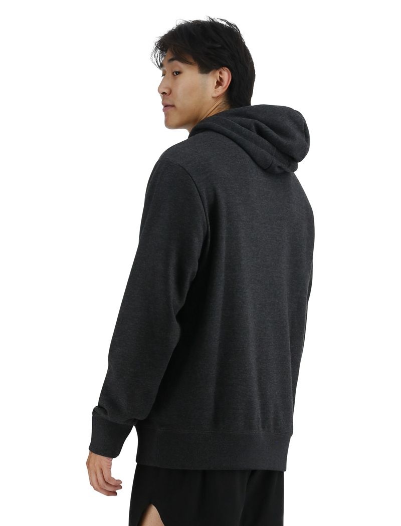 Dark Grey Tyr Ultrasoft Midweight Fleece Men's Hoodie | US-XROP34725