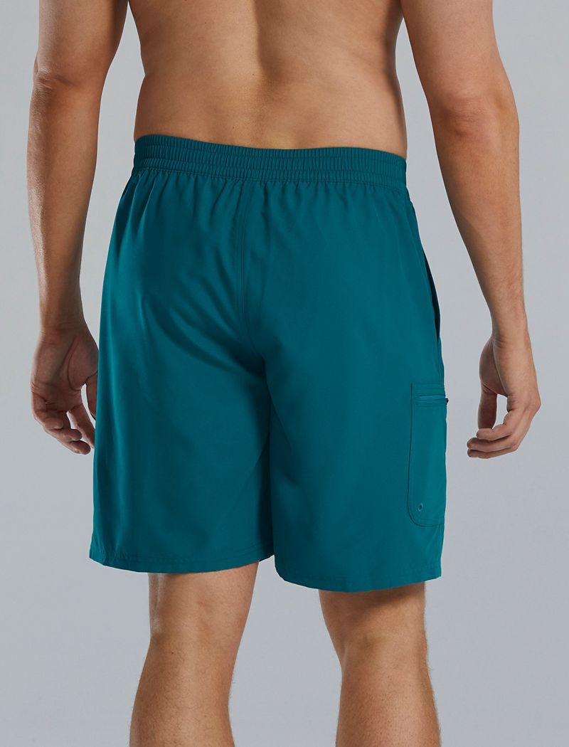 Dark Turquoise Tyr Challenger-x Men's Swim Shorts | US-THBV80617