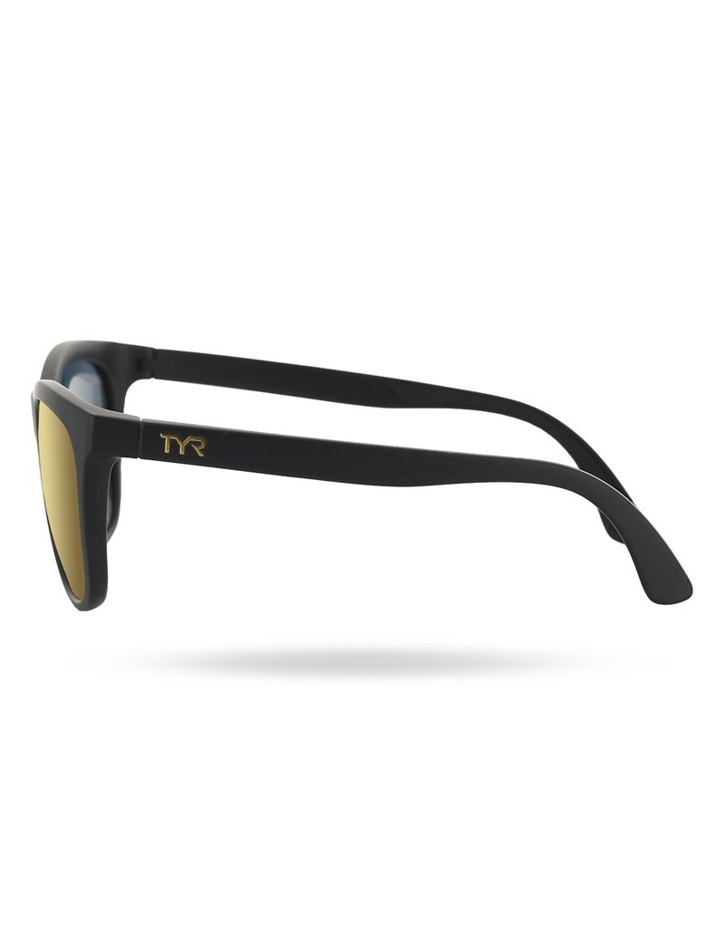 Gold / Black Tyr Carolita Hts Polarized Women's Sunglasses | US-GTXU50314