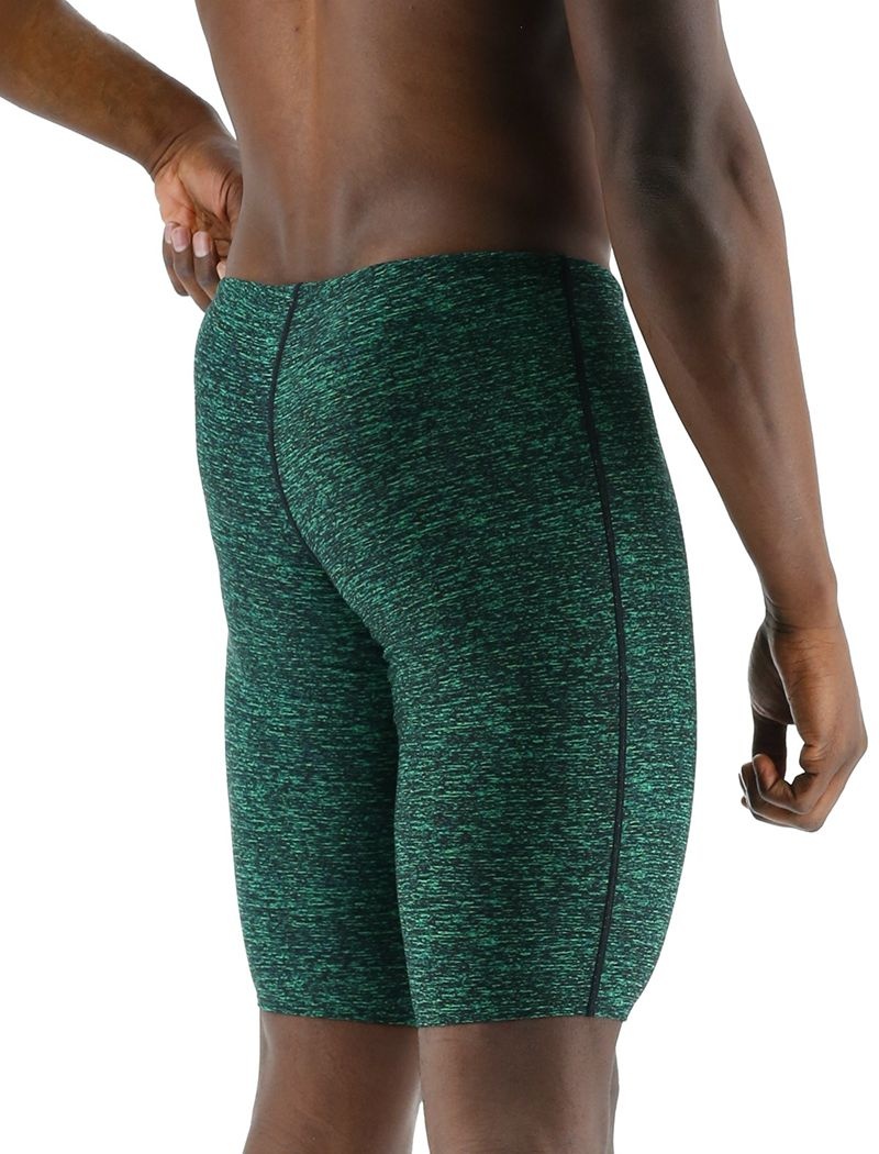 Green Tyr Durafast Elite® Jammer Lapped Men's Swimsuit | US-TAEW39874