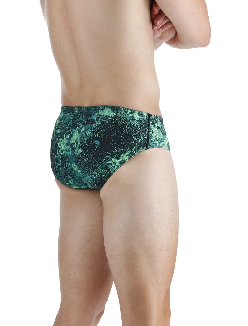 Green Tyr Durafast Lite® Diploria Men's Swimsuit | US-FLOA35849