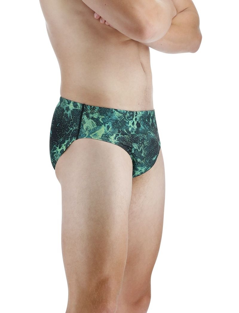 Green Tyr Durafast Lite® Diploria Men's Swimsuit | US-FLOA35849