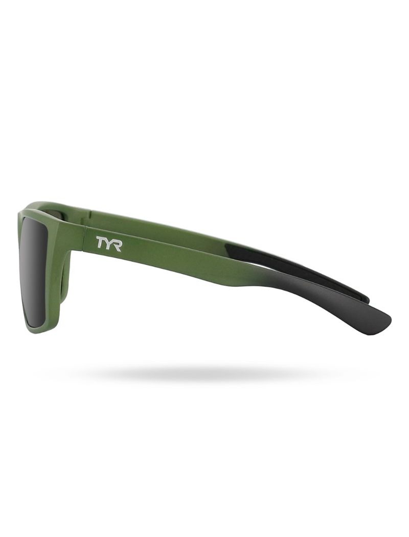 Green / Black Tyr Ventura Hts Polarized Women's Sunglasses | US-WROF43609