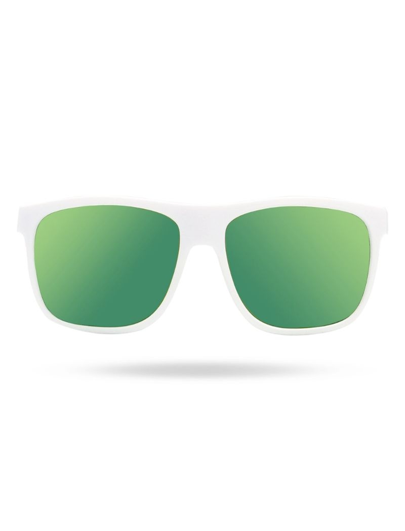 Green / White Tyr Apollo Hts Polarized Women's Sunglasses | US-AVEN47029