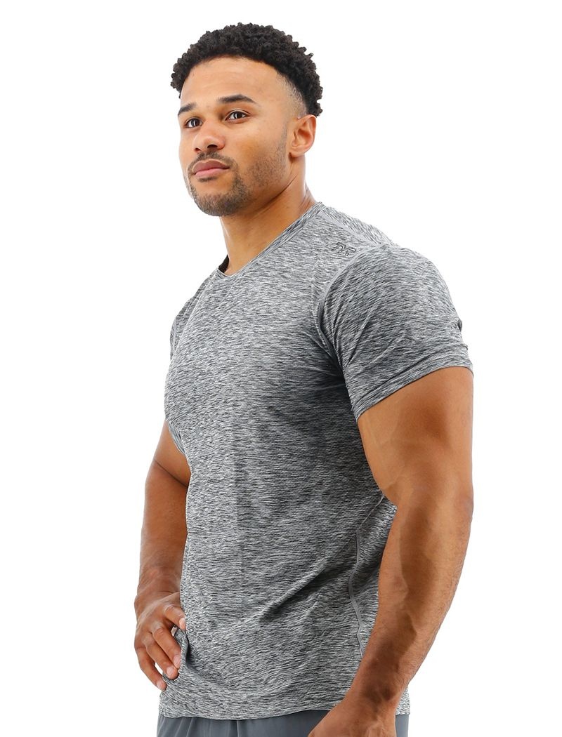 Grey Tyr Airtec™ Men's T-Shirt | US-NPEY63450