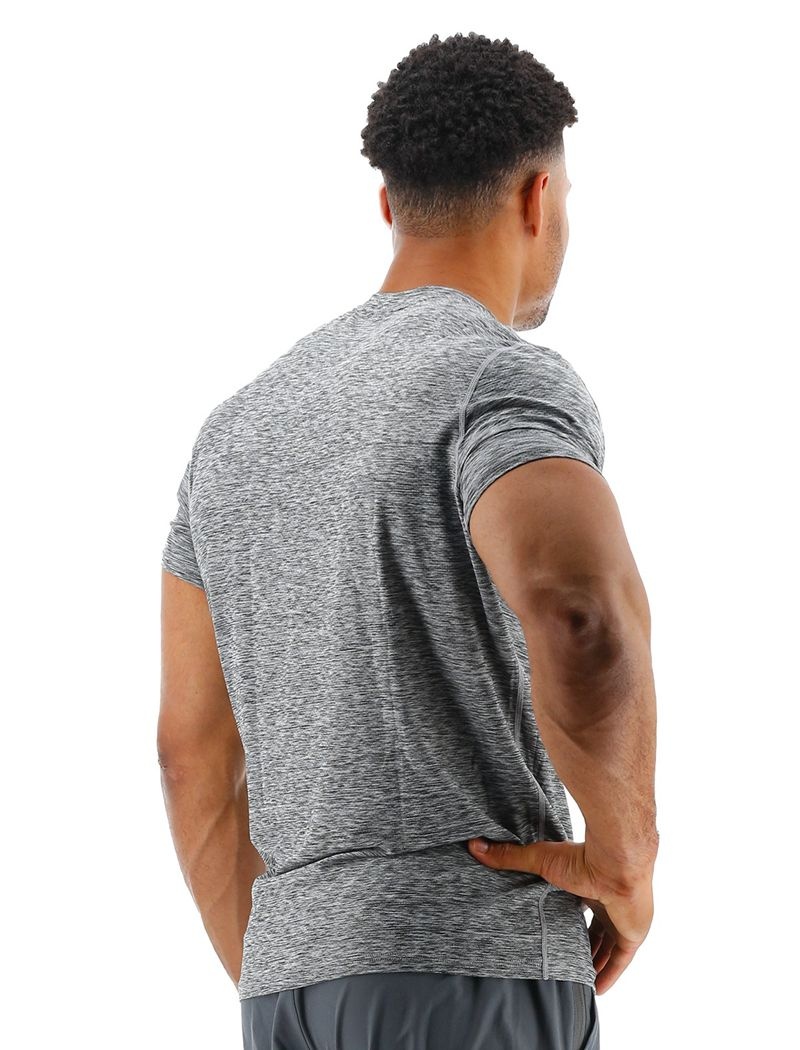 Grey Tyr Airtec™ Men's T-Shirt | US-NPEY63450