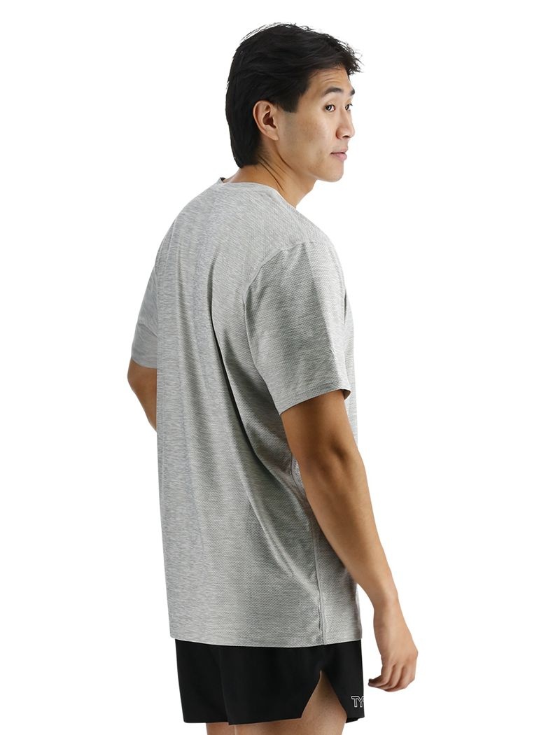 Grey Tyr Airtec™ Men's T-Shirt | US-QCBZ19805