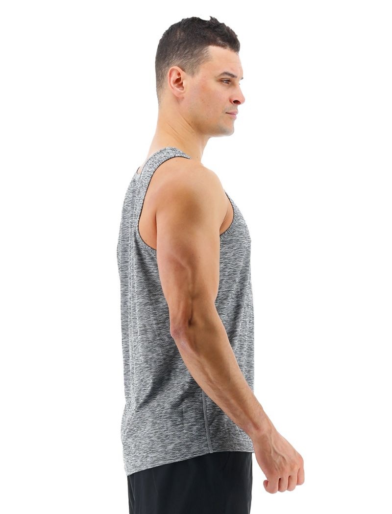 Grey Tyr Airtec™ Men's Tanks | US-JDRB16328