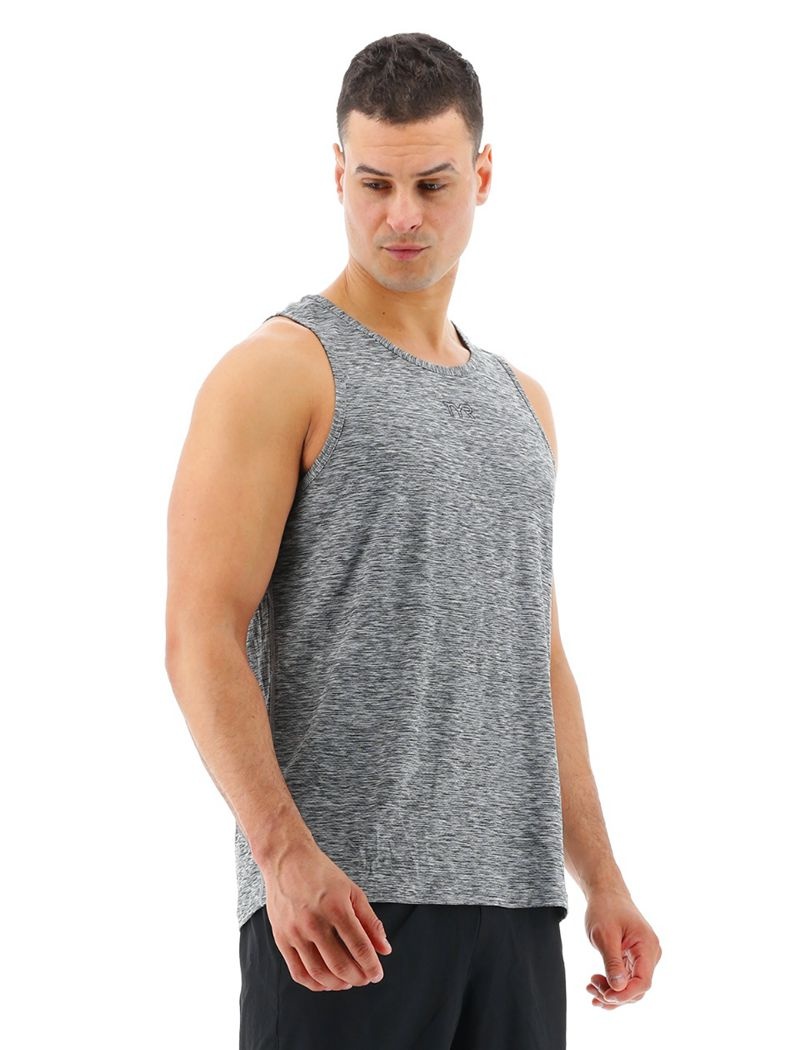 Grey Tyr Airtec™ Men's Tanks | US-JDRB16328