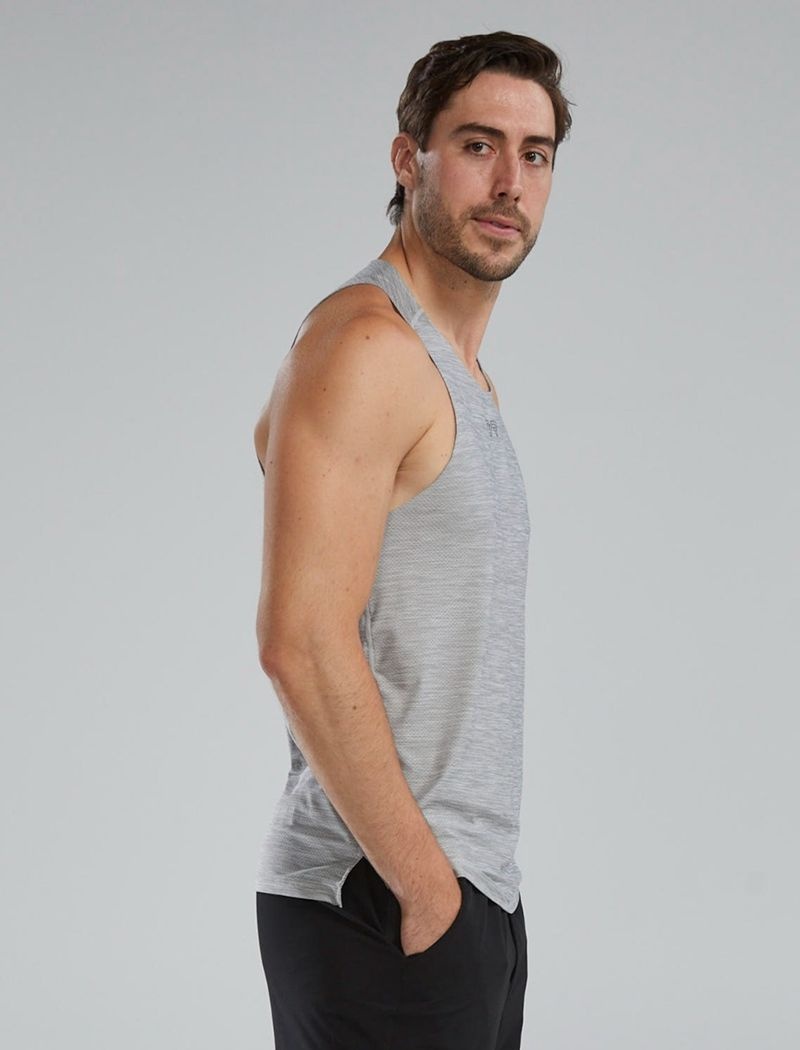 Grey Tyr Airtec™ Men's Tanks | US-SDXQ01965