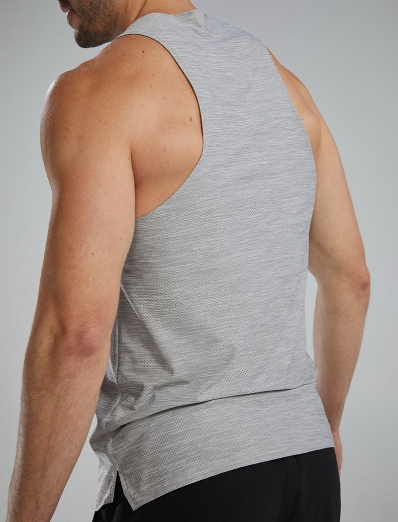 Grey Tyr Airtec™ Men's Tanks | US-SDXQ01965