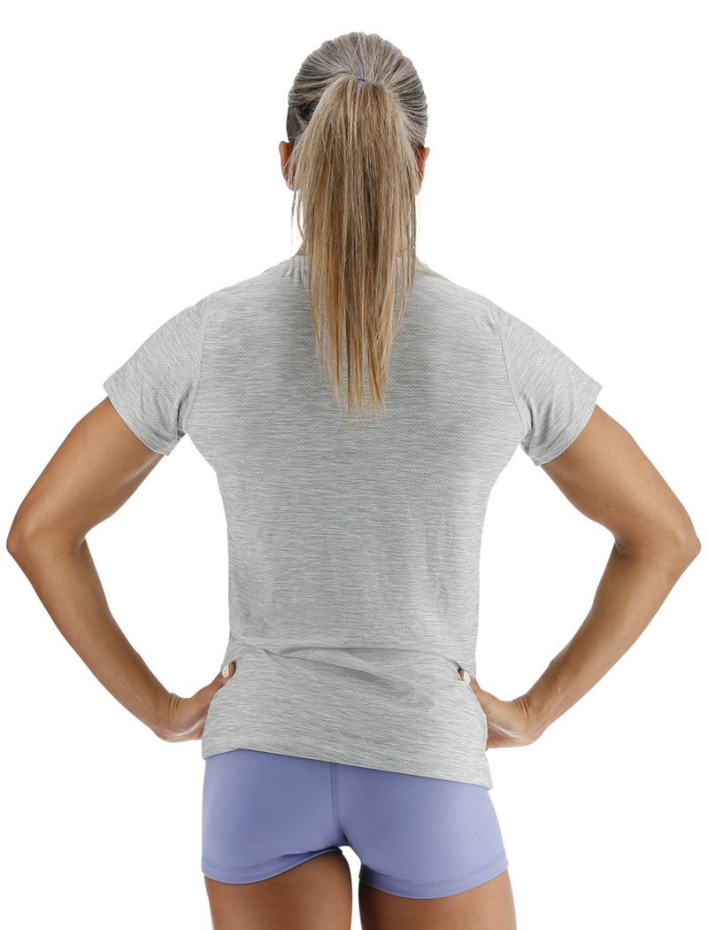 Grey Tyr Airtec™ Short Sleeve Women's T-Shirt | US-HIFX89061