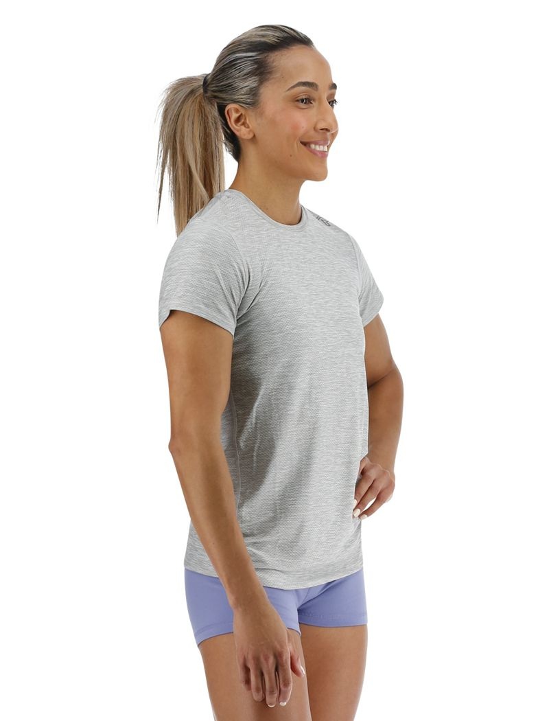 Grey Tyr Airtec™ Short Sleeve Women's T-Shirt | US-HIFX89061