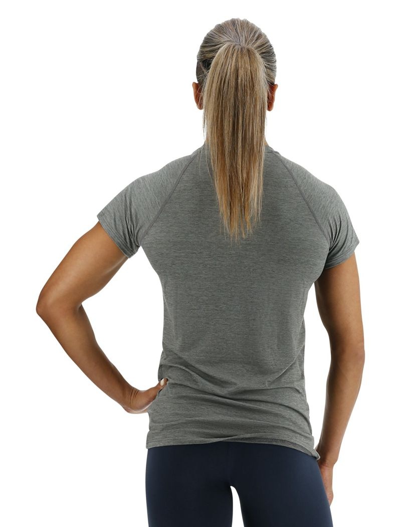 Grey Tyr Climadry™ Raglan Women's T-Shirt | US-OAZC34961