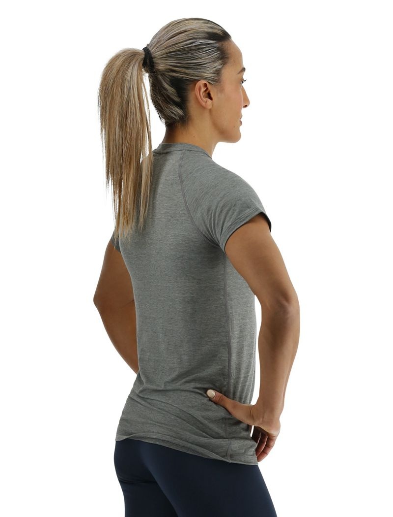 Grey Tyr Climadry™ Raglan Women's T-Shirt | US-OAZC34961