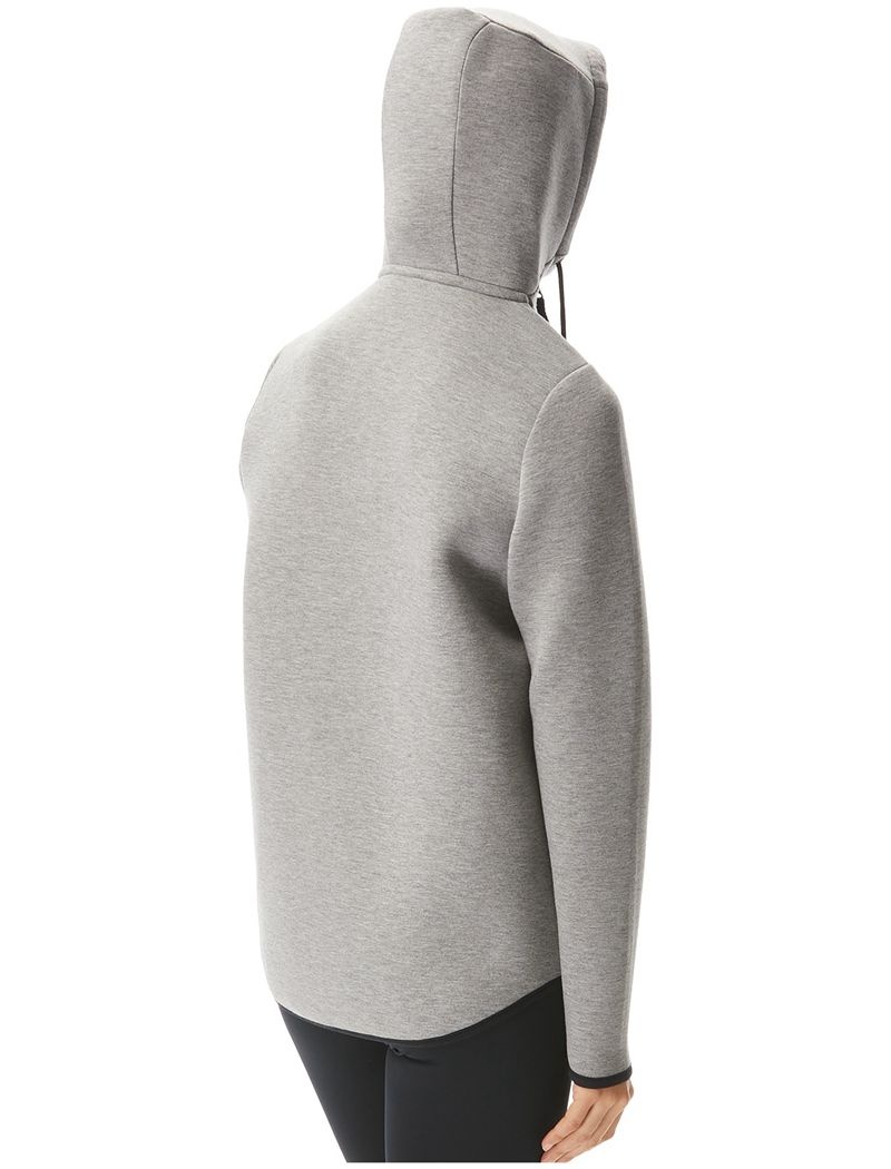 Grey Tyr Elite Team Full Zip Women's Hoodie | US-VJUL04675