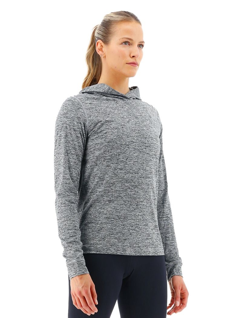 Grey Tyr Sls Tech Performance Women's Hoodie | US-EGOA89320