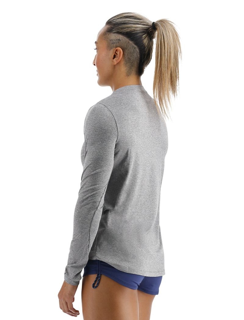 Grey Tyr Sundefense Long Sleeve Women's Shirts | US-LMEK16752