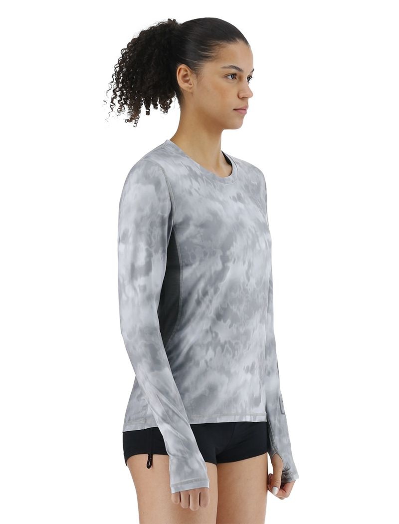 Grey Tyr Sundefense™ Vented Long Sleeve Crew Women's Shirts | US-LDIP70895