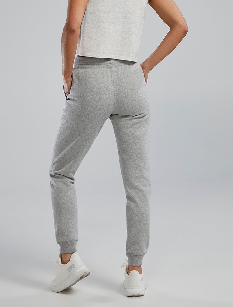 Grey Tyr Ultrasoft Heavyweight Terry Women's Joggers | US-MXLT72561