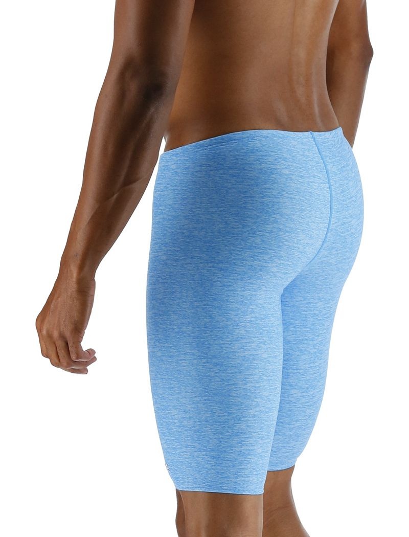 Light Blue Tyr Durafast One® Jammer Lapped Men's Swimsuit | US-FNXO82705