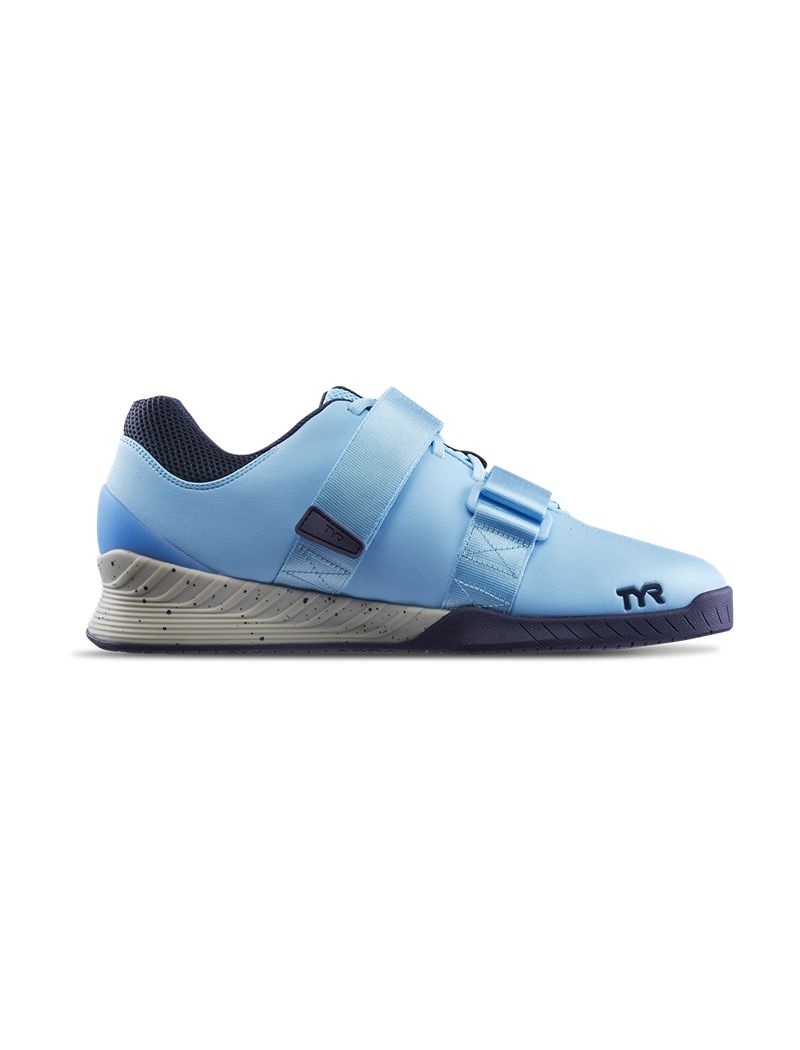 Light Blue Tyr L-1 Lifter Men's Sneakers | US-NDFT06713