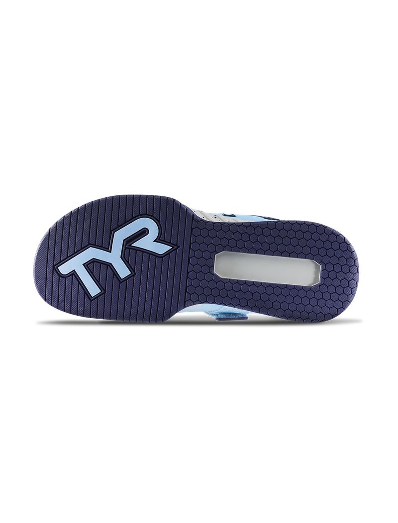 Light Blue Tyr L-1 Lifter Men's Sneakers | US-NDFT06713