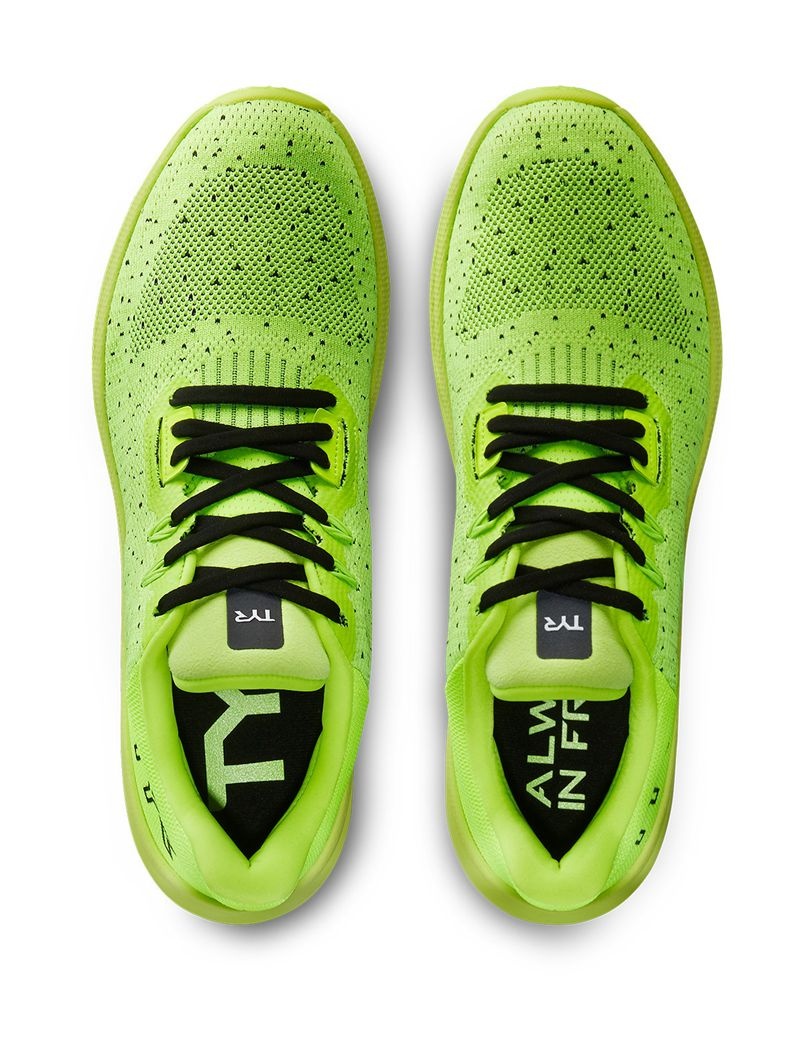 Light Green Tyr Techknit Rnr-1 Trainer Limited Edition Men's Crossfit Shoes | US-TJHK84392