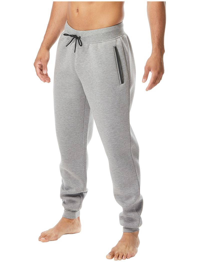 Light Grey Tyr Elite Team Men\'s Joggers | US-LNTK04382