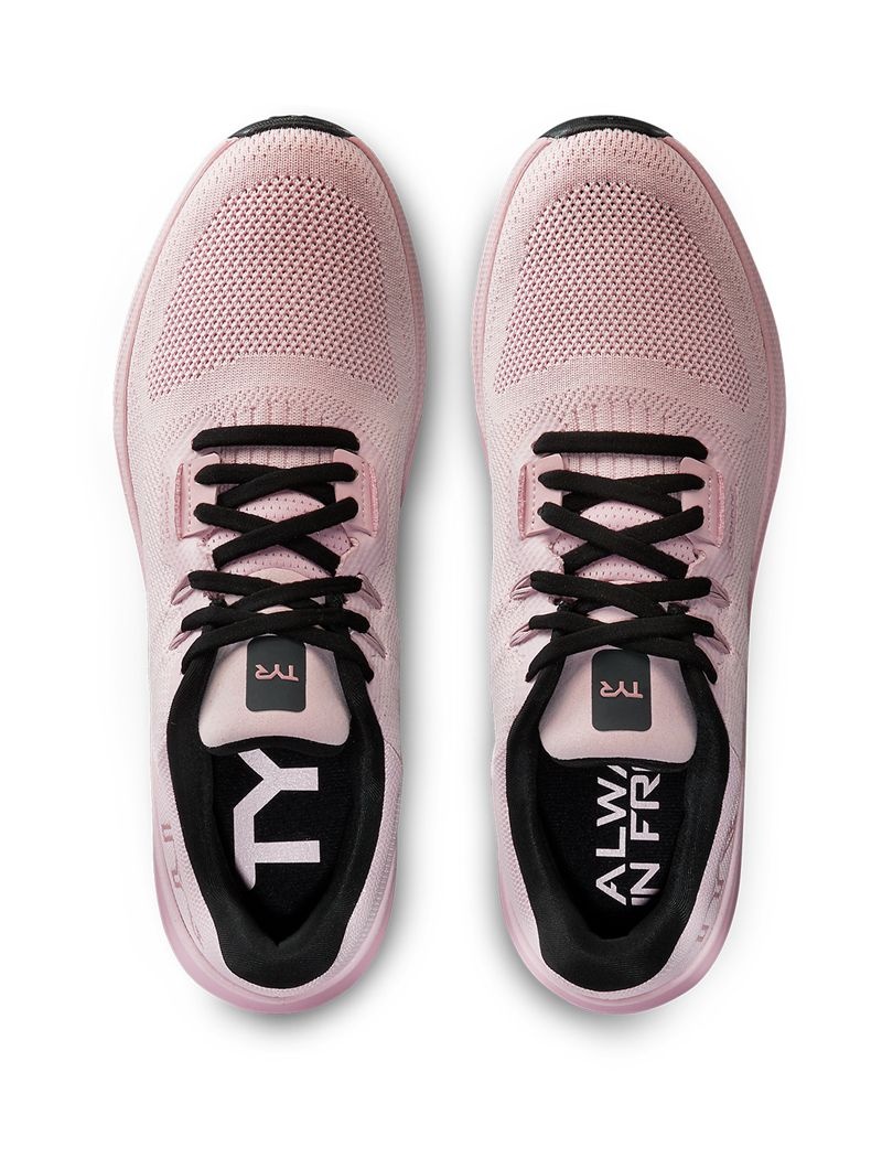 Light Pink Tyr Techknit Rnr-1 Trainer Women's Crossfit Shoes | US-XJRA43760